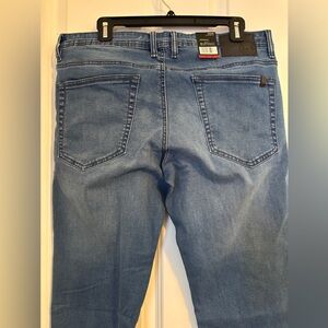 Buffalo David Bitton Light Blue Relaxed Jeans, Adam Slim Stretch 34x30 NEW